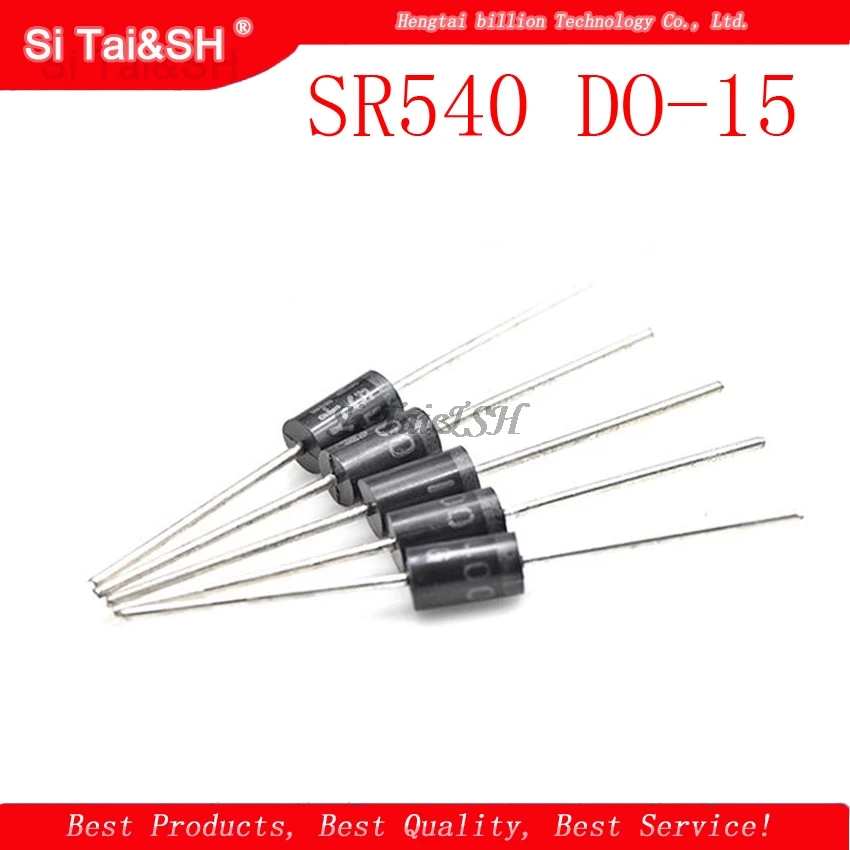 20 шт. SR540 DO-15 40 в 5A диод Шоттки новый оригинальный