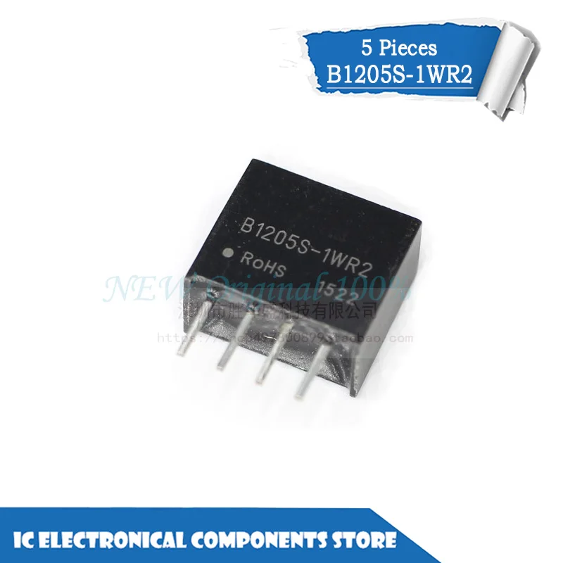 

New original 5PCS 10PCS 100PCS B1205S-1WR2 B1205S DC-DC Isolated power module SIP-4