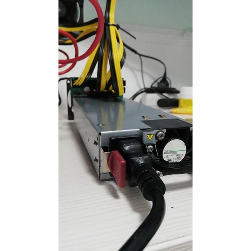 

1200W Miner Power Supply DPS-1200FB A 438202-002 DL580G5 1200W PSU Ethereum Apw3 BTC Asic Bitcoin Miner Breakout Box