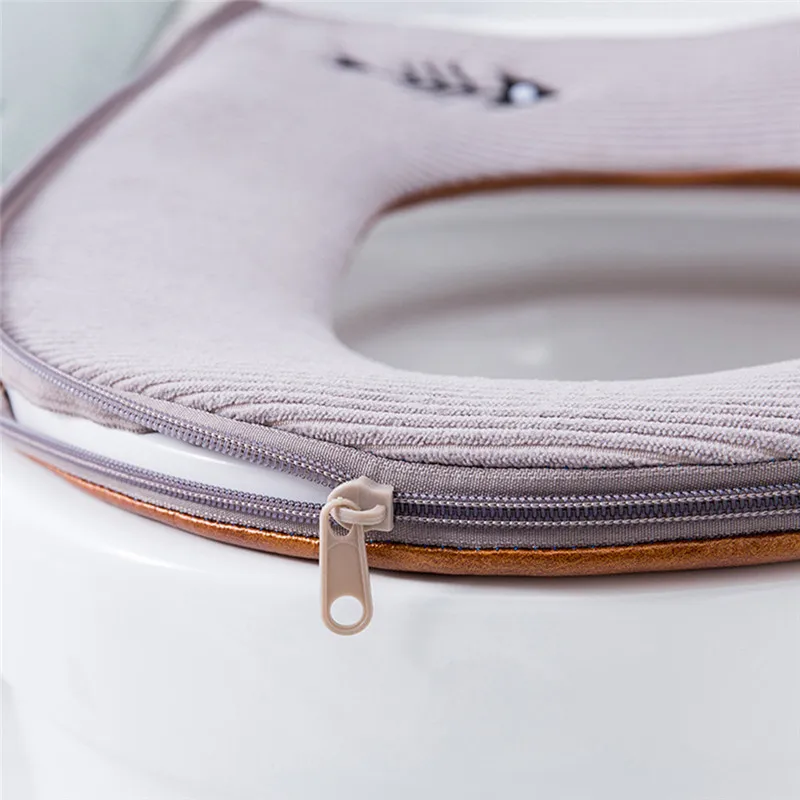 Защитное покрытие для ванной комнаты мягкий обогреватель унитаза крышка сиденья