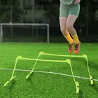 2 шт., футбольные тренировочные барьеры, скорость ловкость, тренировочные аппараты, регулируемые по высоте барьеры, спортивное оборудование