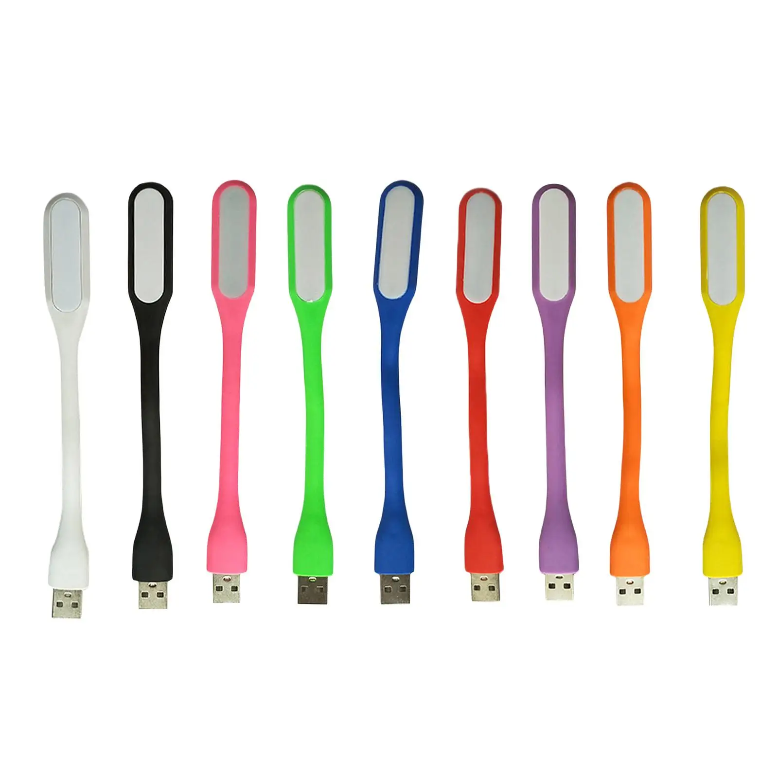 

Flexible LED Light Lamp Adjustable with Flexible Arm Portable Reading Light for Computer Laptop Power Bank Reading Lamp Notebook