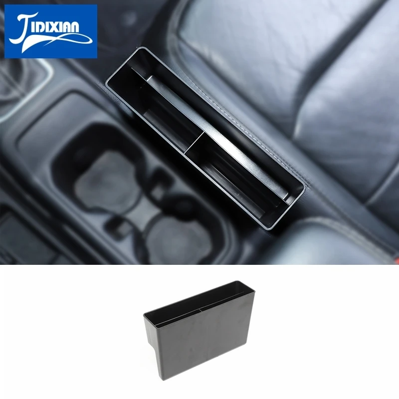 

JIDIXIAN Stowing Tidying Car Seat Crevice Storage Box Organizer for Jeep Wrangler TJ JK JL 1997-2018 2019 2020 2021 Accessories