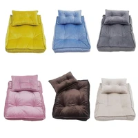 flannel crib mattress baby bed stroller mattress pad soft baby cushion pillow bedding set for newborn infant autumn winter
