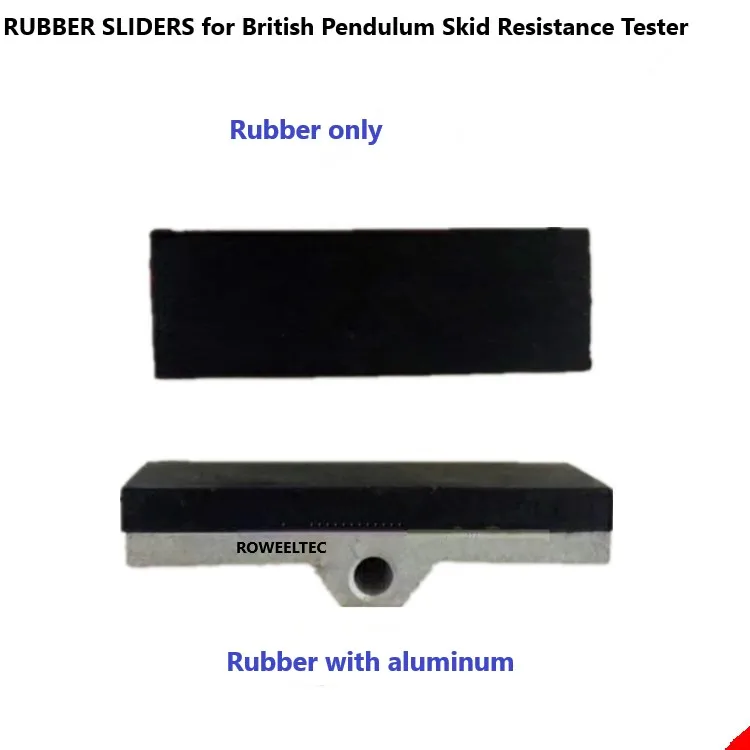 

Brand New RUBBER SLIDERS for British Pendulum Skid Resistance Tester