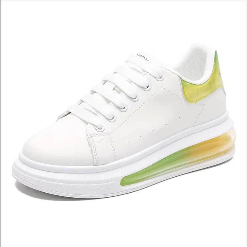 

New Designer Shoes Woman Wedges Platform Sneakers Lace-Up Breathable Tenis Feminino Casual Chunky Sneakers Ladies Zapatos Mujer