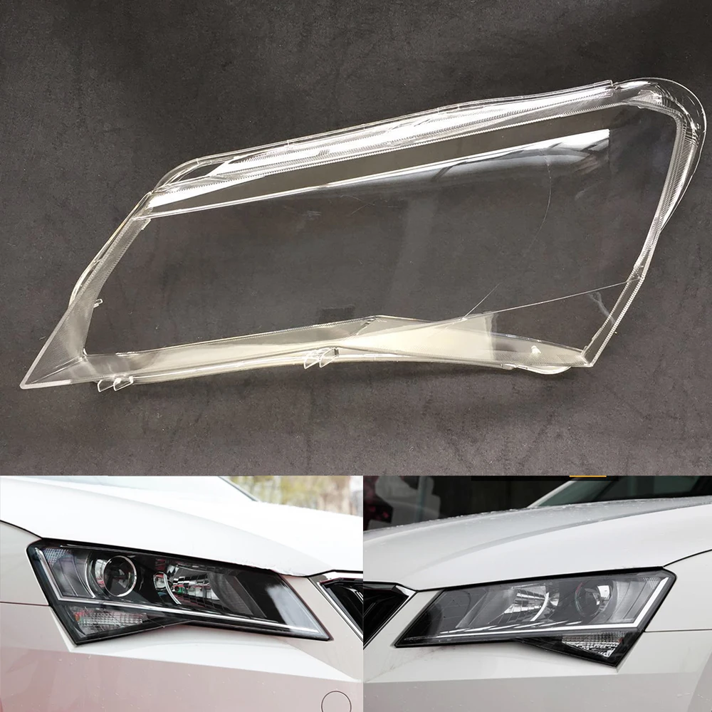 Для Skoda Superb Автомобильная фара с прозрачными линзами