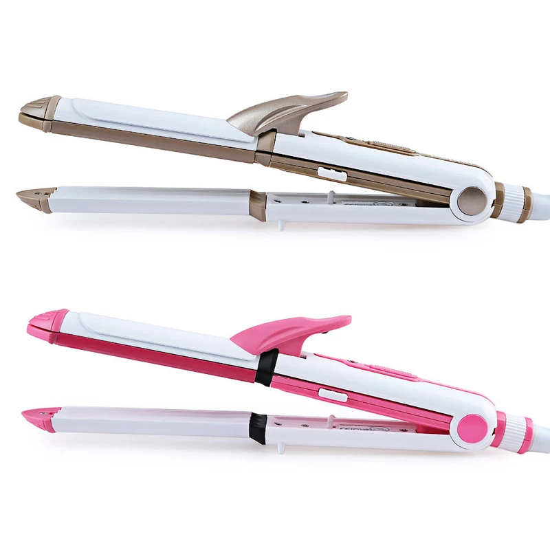 Щипцы Kemei для завивки волос с турмалиновым керамическим покрытием и быстрым
