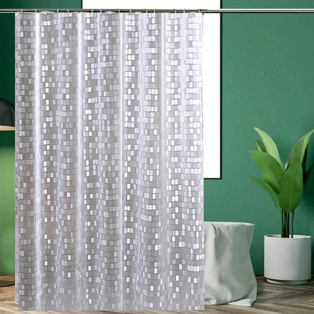 

Водонепроницаемая занавеска для душа из ПВХ, с мозаикой