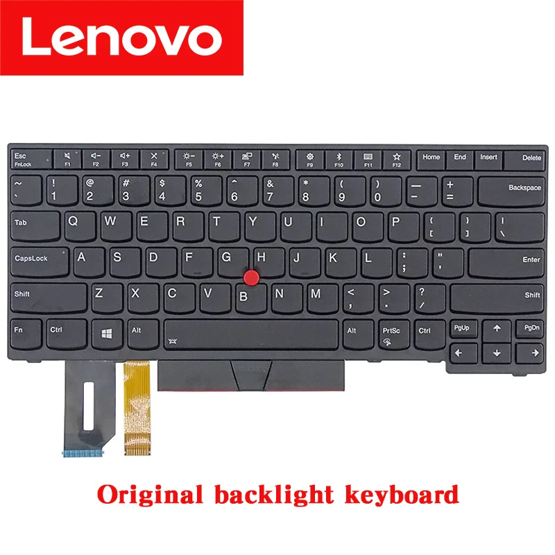 Оригинальная клавиатура для ноутбука Lenovo ThinkPad E480 E485 E490 E495 L380 L390 L480 R480 T480S L490 T490 T495