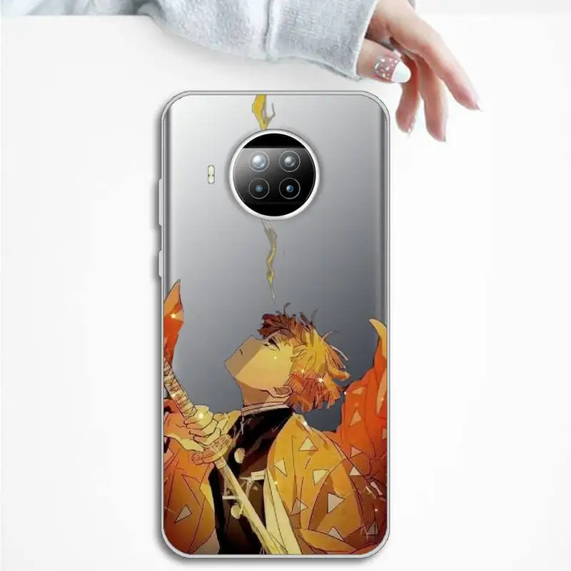 

Demon Slayer Kimetsu Yaiba Phone Case Transparent for Xiaomi mi Redmi note 10 t 8 9 pro lite 11 Samsung S 8 9 10 20 plus ultra