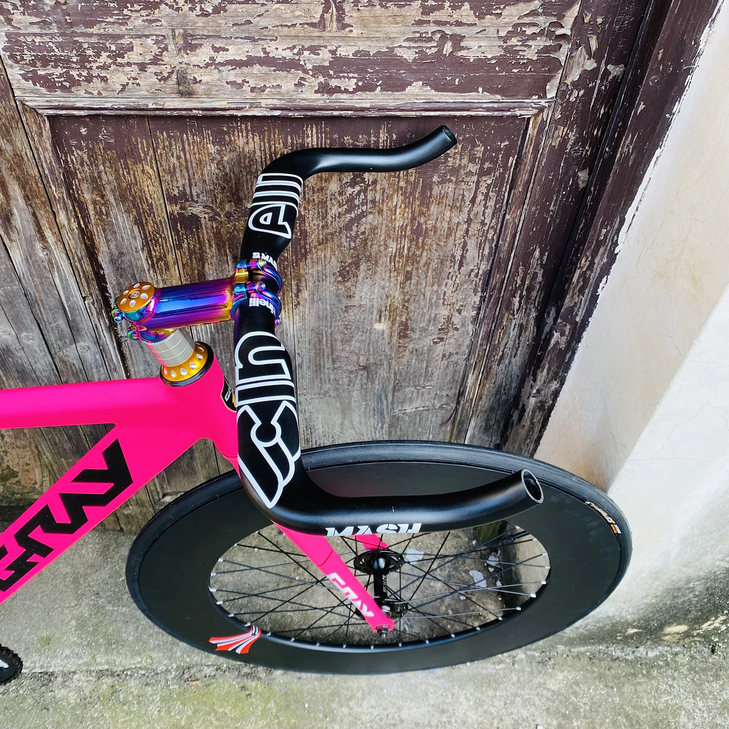 Серый фиксированный велосипед рама из алюминиевого сплава 52 см колеса 90 мм