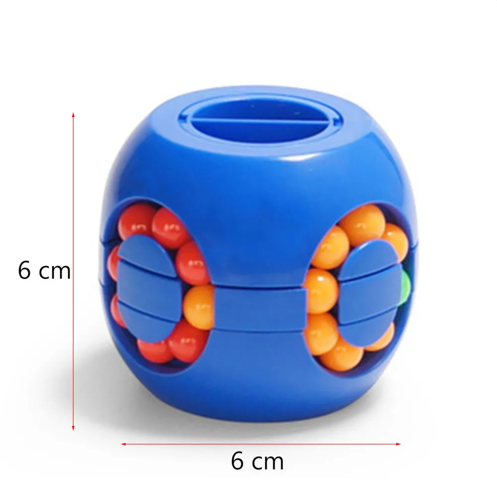 

Colorful Magic Cube Little Magic Bean Rotating Cube Kids Stress Relief Toy For Adults Kids Plastic 5-7 12-15 years Mini Cube #Y5