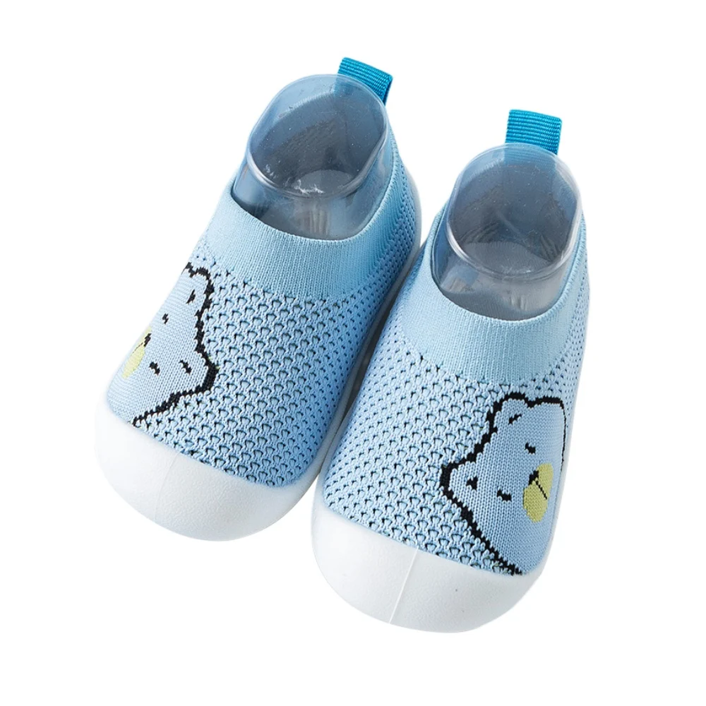 

Spring Autumn Baby Girls Boys Newborn Knitting Boot Anti-slip Shoe For Unisex First Walking Crib Shoes Hot Selling