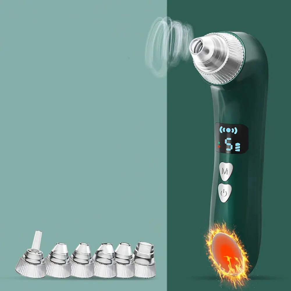 

Blackhead Remover Face Deep Cleaner T Zone Visual Electric With Camera Pore Vacuum Suction Clean Skin Oil Dirty