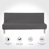 universal armless sofa bed cover folding modern seat slipcovers stretch covers cheap couch protector elastic futon spandex cover