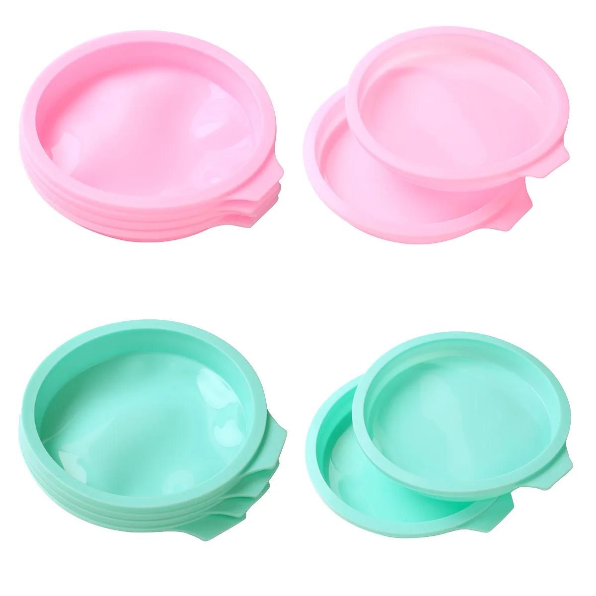 Новый многоразовый мешок Еда Класс противопригарная силиконовая основа