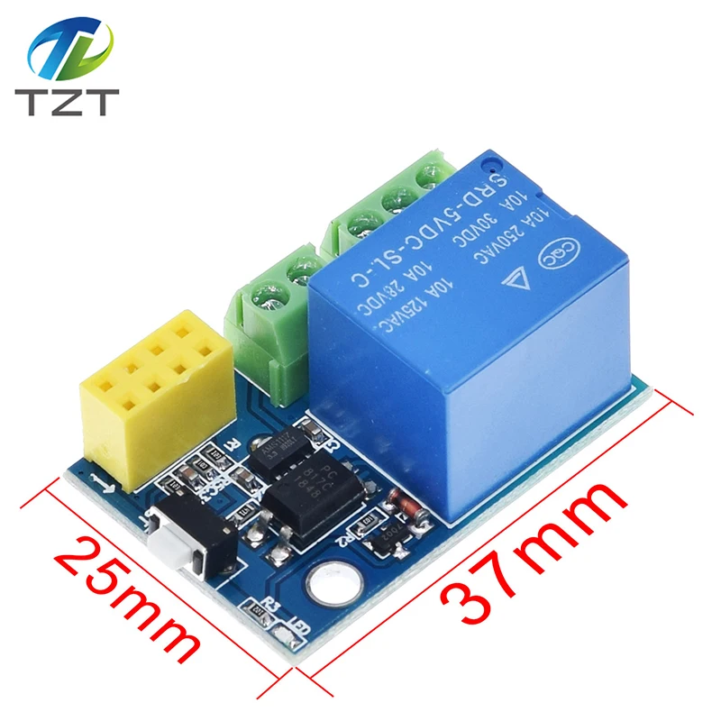 Релейный модуль TZT ESP8266 с Wi Fi 5 В предметы для умного дома дистанционное управление