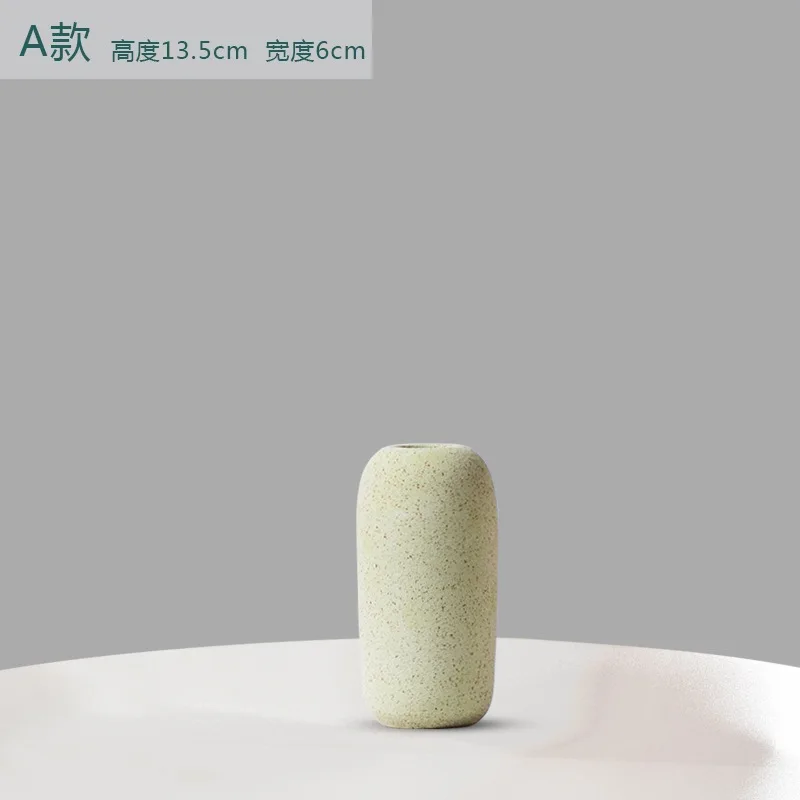 Украшение для дома керамическая матовая Маленькая ваза декоративная креативная