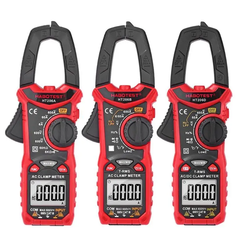 6000 отсчетов плоскогубцы ЖК зажим для задней подсветки хранения данных полный