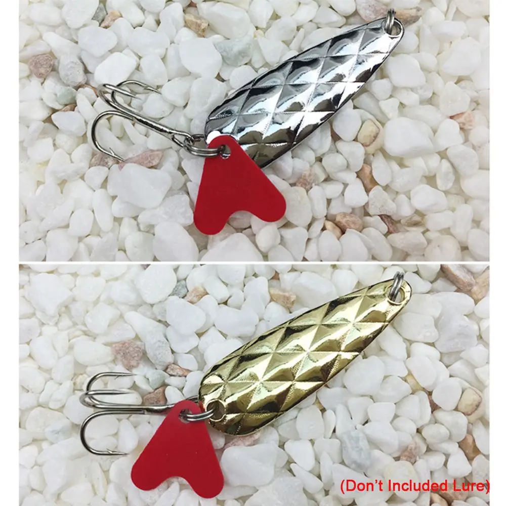 Блесна рыболовная пластиковая в форме красного сердца 100 шт. | Спорт и развлечения