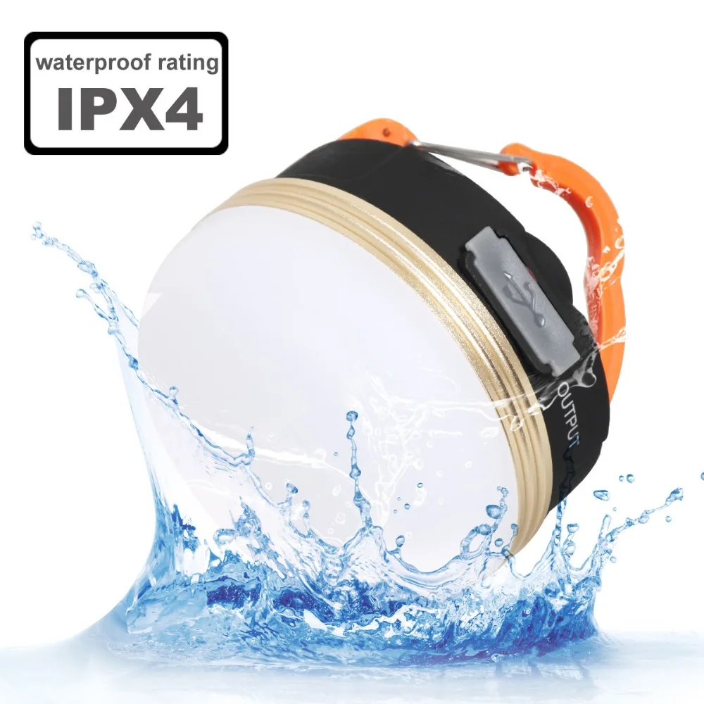 Мини портативный фонарь для кемпинга 3 Вт светодиодный палатки лампа наружная