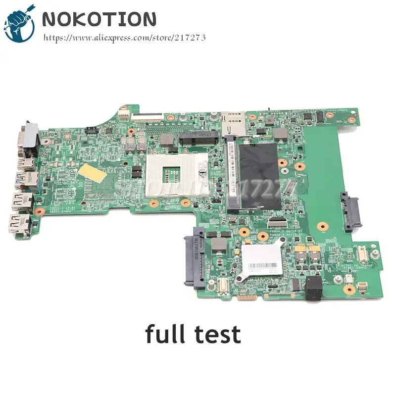 

Материнская плата NOKOTION для ноутбука Lenovo Thinkpad L530, материнская плата HM76 UMA HD4000 DDR3 04Y2022 04W6680 04Y2024