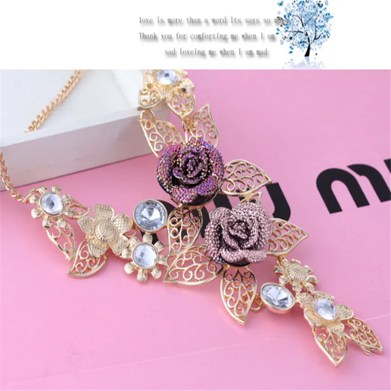 Богемное ювелирное изделие модное винтажное милое ожерелье с ажурным узором