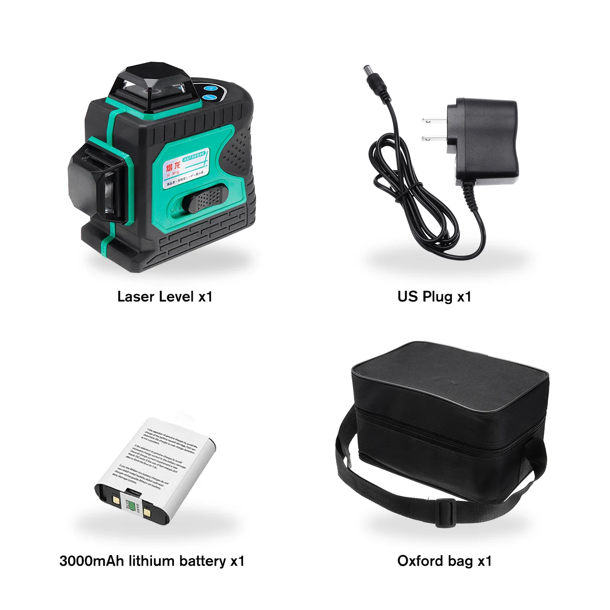 

Laser Level 12 Lines 3D Professional Self-Leveling 360 Horizontal & Vertical Green Laser Beam Line Build Measuring Tools