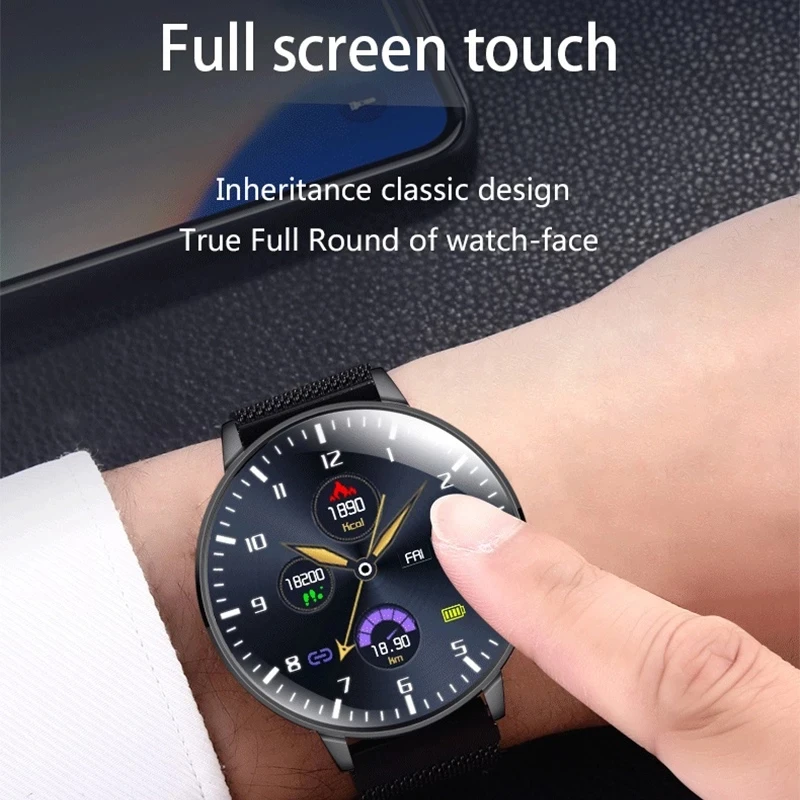 

OTTWN Z58 1.28 Inch TFT Screen IP67 Waterproof Smart Watch Stopwatch Heart Rate Fitness Monitoring Smartwatch For IOS Android