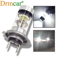 2x h4 h7 h8 hb4 h16 100w 20smd car lamp brake led turn signal reversing light fog light daylight h4 lens car headlight bulbs 12v