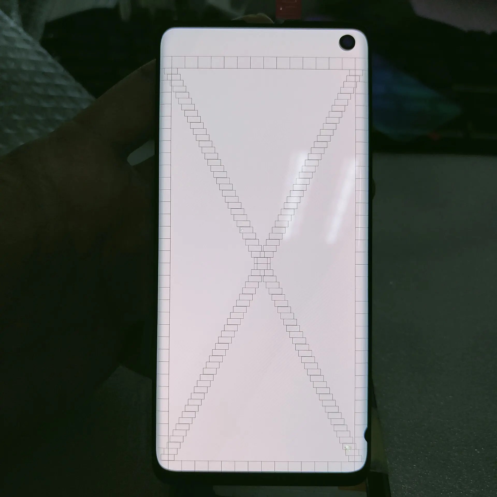 Оригинальный ЖК-дисплей piont burn Super AMOLED для Samsung S10 SM-G973F/DS G973F с сенсорным экраном и
