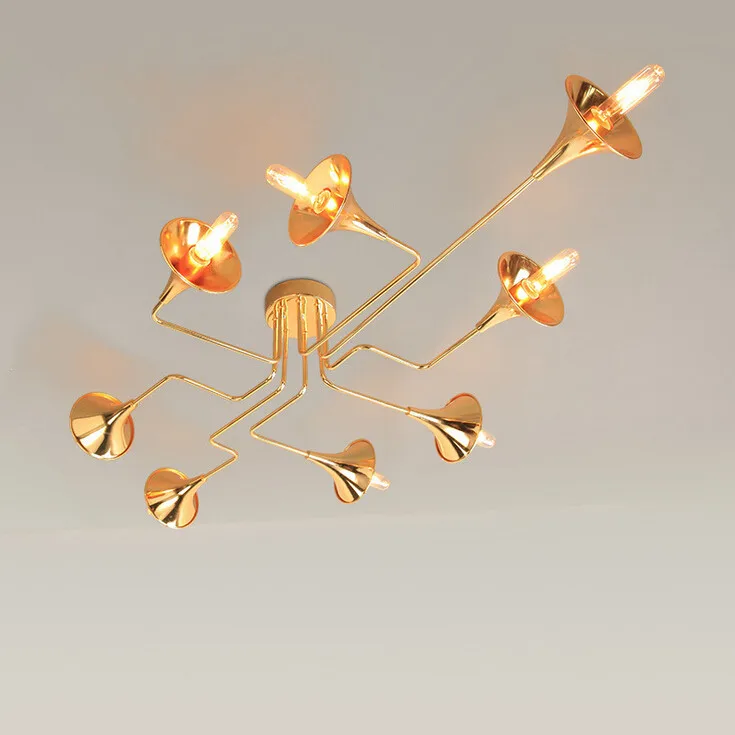 Подвесной светильник в скандинавском стиле из прозрачного стекла подвесной для