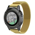 Ремешок для наручных часов Quick Fit 26 22 20 мм, браслет для Garmin Fenix 6X 5X 5 5S 3 3HR D2 S60 GPS, металлический магнитный браслет для умных часов
