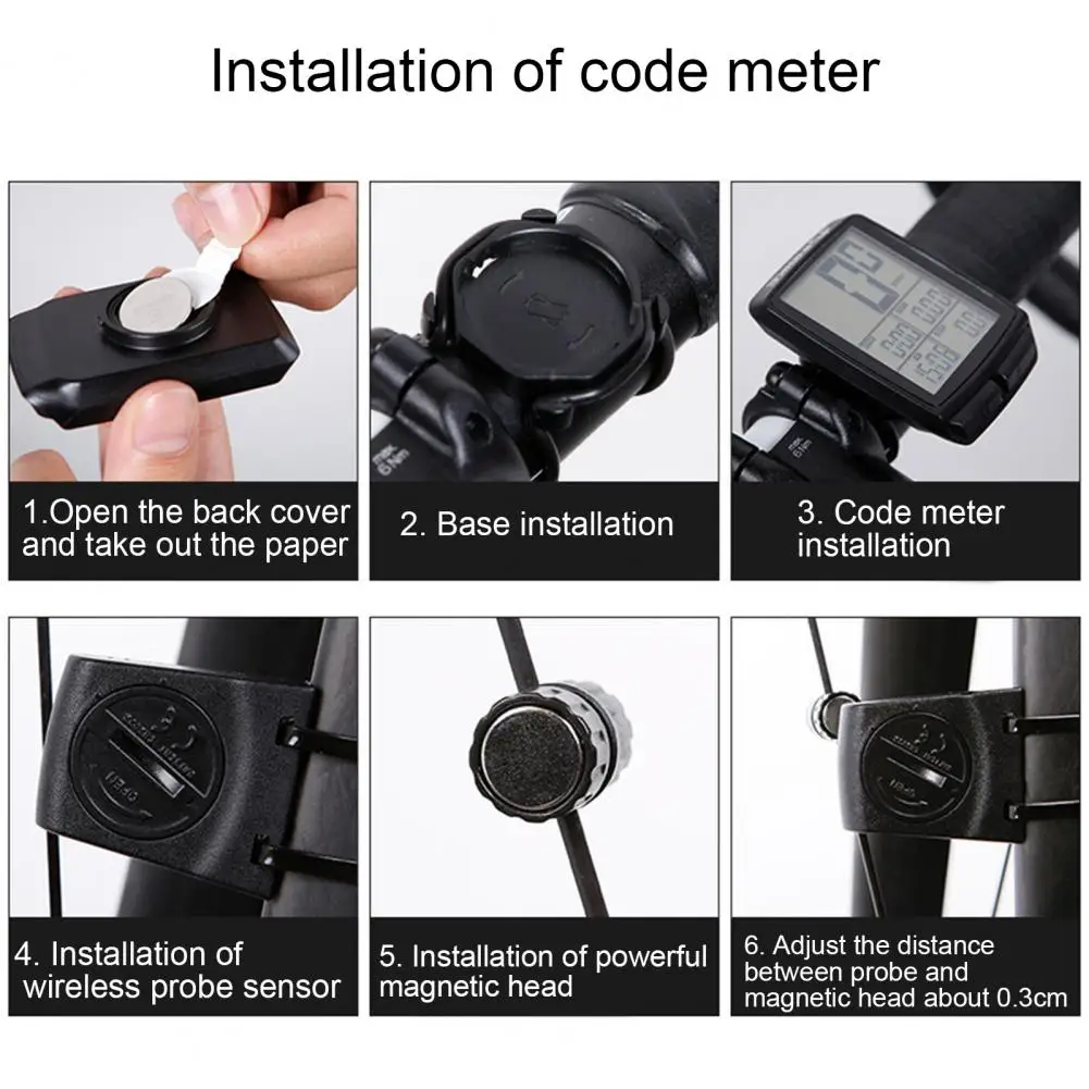 

Luminous Bicycle Computer Wireless And Wired MTB Bike Cycling Odometer Stopwatch Speedometer Watch Night Outdoor Cycling Parts