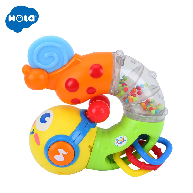 HOLA TOYS 917 милые детские игрушки электрическая музыкальная скручивающаяся