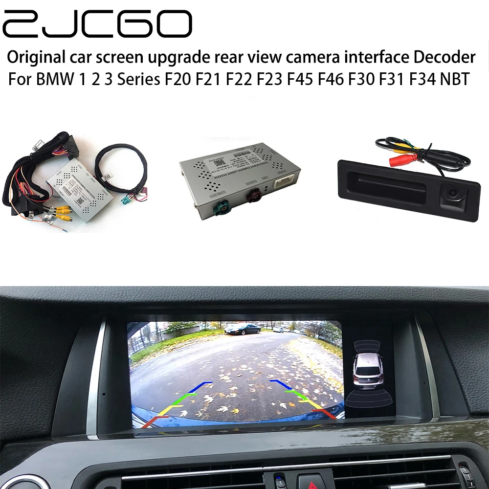

Car Rear Reverse Bakcup Camera Auto Digital Decoder Box Interface Adapter For BMW 1 2 3 Series F20 F21 F22 F23 F45 F46 F30 F31