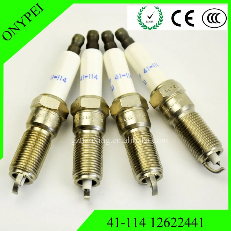 

4-6x 41-114 12622441 Iridium Spark Plugs For Chevrolet Cadillac Escalade Chevy Corvette Tahoe GMC Yukon XL Sierra 41 114 41114