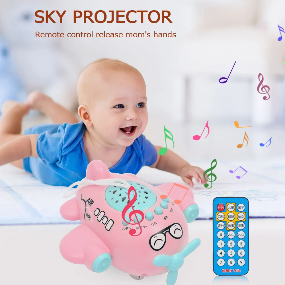 

Проекцией звездного неба самолета игрушечный мини раннего образования головоломки погремушка для детской кроватки Портативный весело усп...