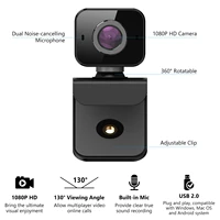 black high performance 1080p webcam full hd web camera for pc computer laptop usb web cam with mic webcamera for youtube desktop
