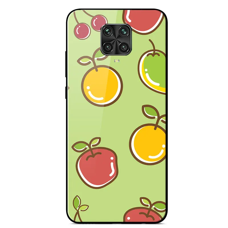 

Case For RedMi Note 9 Pro Mirror Painted High Quality Tempered Glass Shockproof Back Cover For RedMi Note 9 Pro TPU Frame Cover