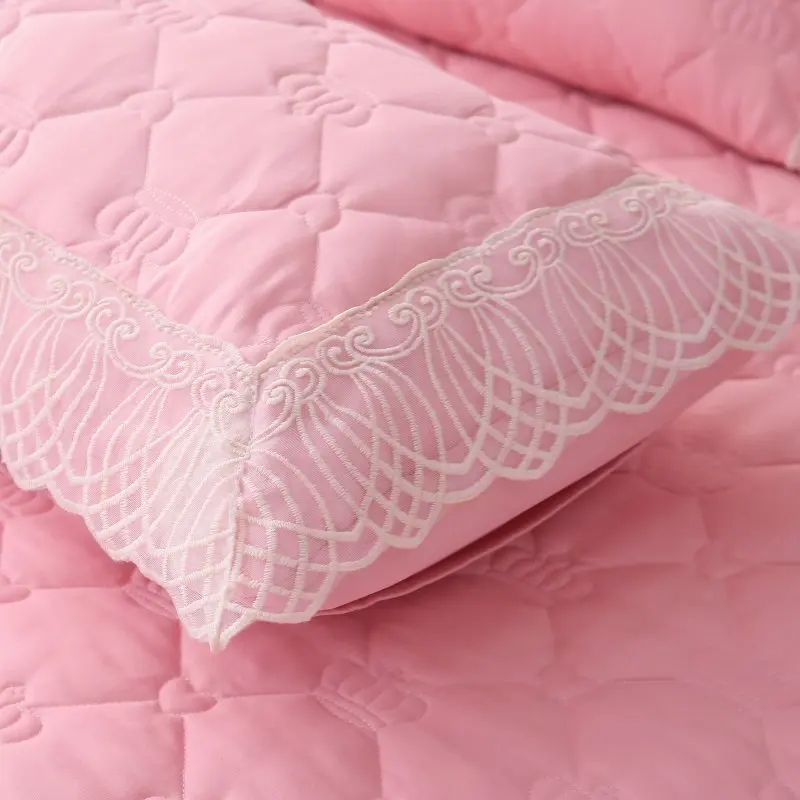 Модное мягкое постельное покрывало свадебная постельная юбка с защитой от