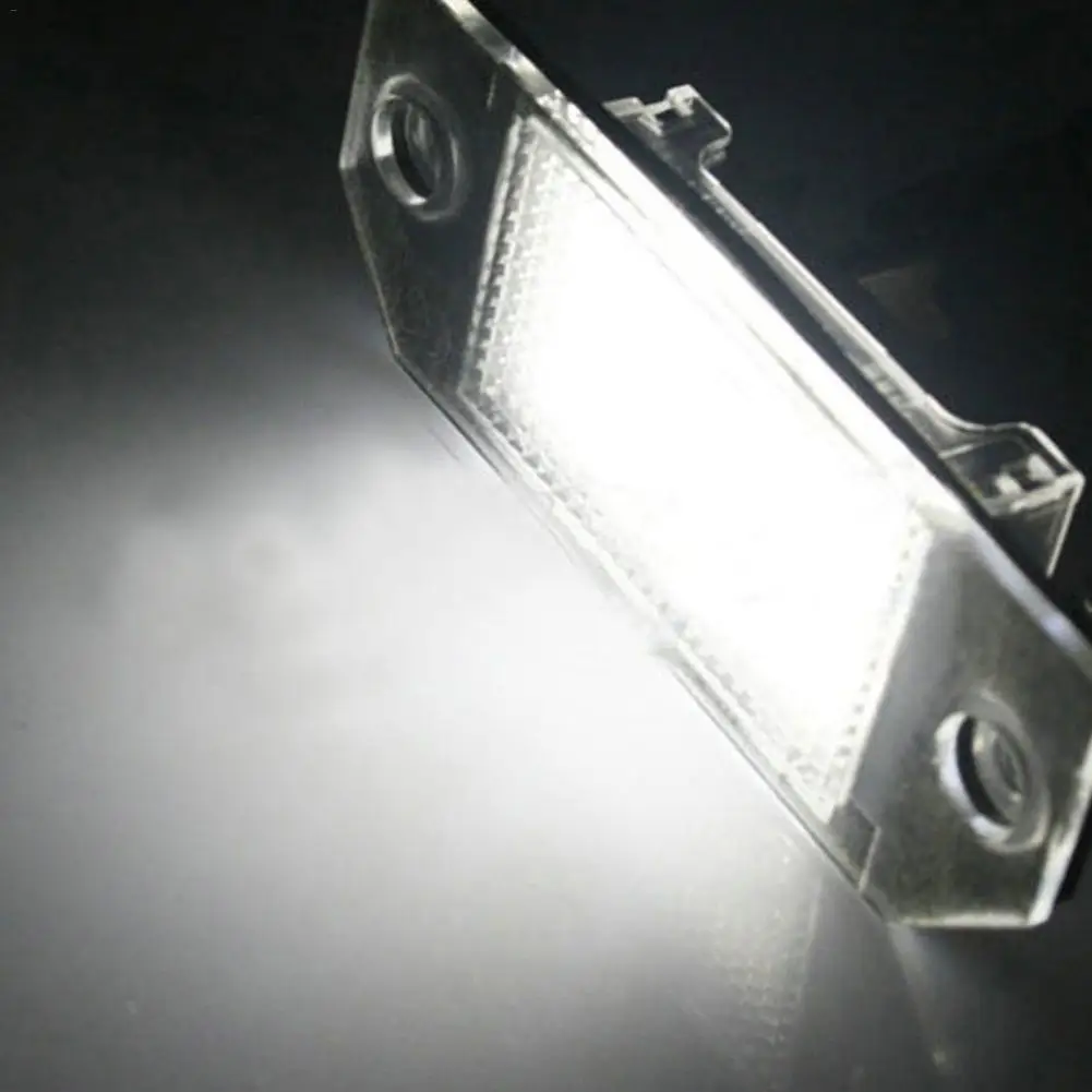 2 шт. DC12V Светодиодный светильник для номерного знака автомобиля 6 Вт 24