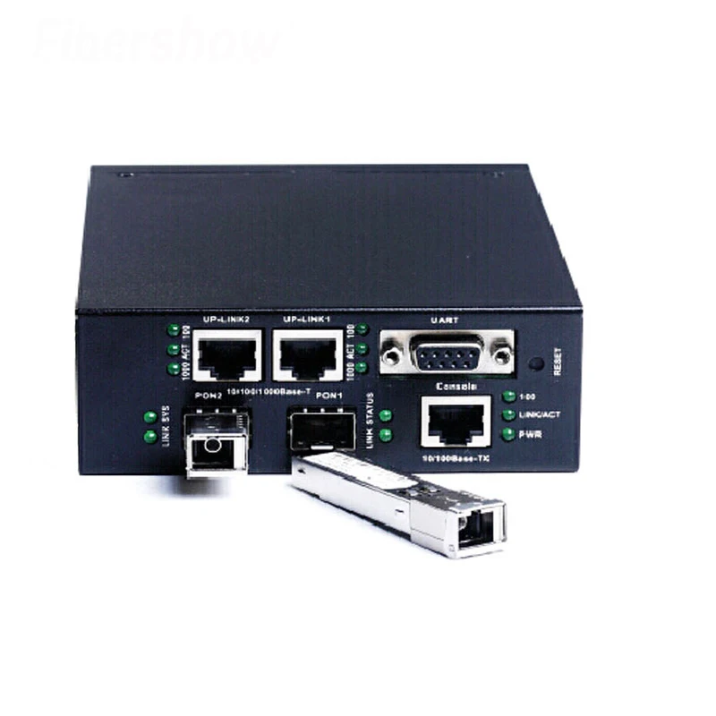 EPON OLT 4PON порты Ethernet ftth CATV Carrier класс высокой плотности волоконно оптический
