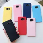 Чехол для Samsung Galaxy S7, S7 Edge, S8, S9, S10 Plus, Ультратонкий матовый чехол-накладка для Samsung Note 8, 9, 10 Plus