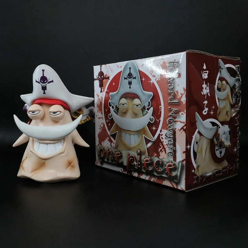 Аниме One Piece Den Mushi Cos Эдвард Ньюгейт и джинбе экшн-фигурка 12 см | Игрушки хобби
