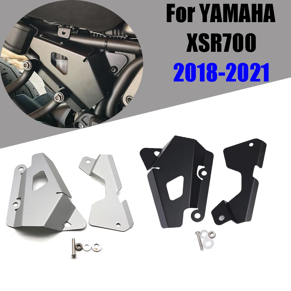 

For Yamaha XSR700 XSR 700 2018-2021 Motorcycle Side Panel Frame Cover Rear Brake Master Cylinder Oil Reservoir Guards Protector