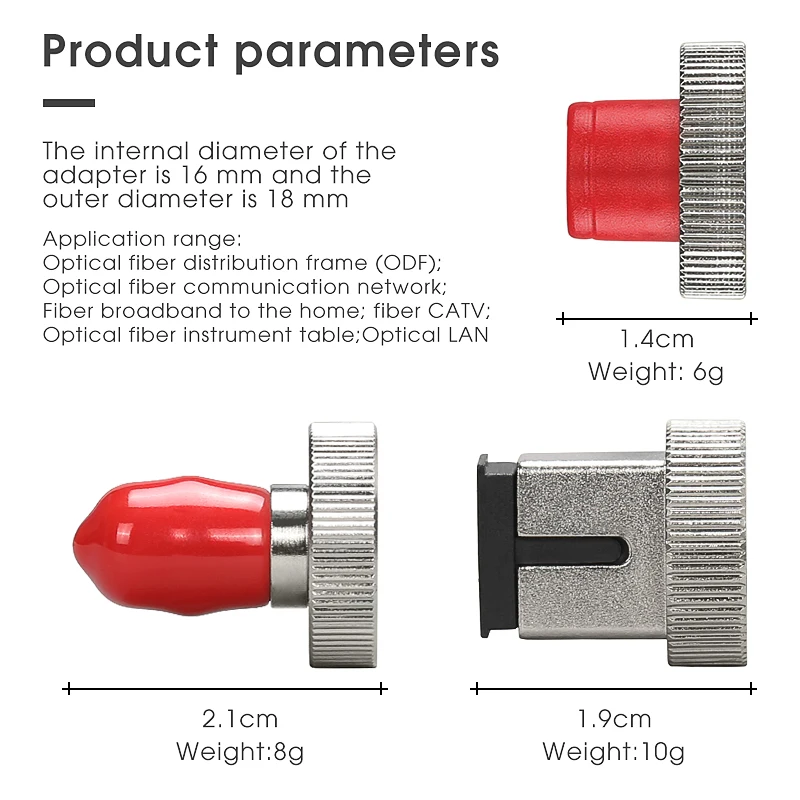 Волоконно-оптический коннектор SC/ST/ FC адаптер для преобразования оптического