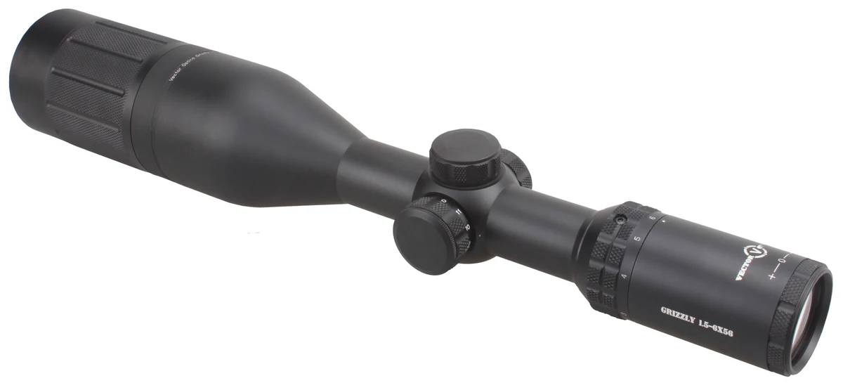 Векторная оптика Grizzly 1,5-6x56 E охотничий прицел с ярким изображением 30 мм Monotube немецкий#4 гравированное стекло сетка