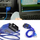 VAG-COM 409,1 OBD2 автомобильный сканер для Audi Seat Skoda OBD II диагностический кабель USB Vag-Com интерфейсный кабель синий 210*145*20 мм